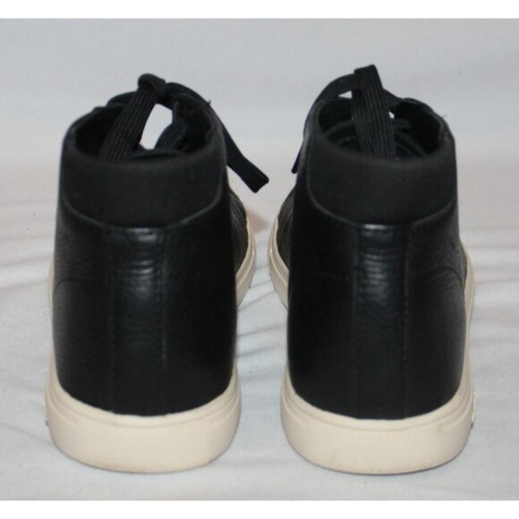 Clae Bradley Mid Black Leather Men\'s Premium Casual Sneakers NWOB SZ 6.5 $200 main image 4